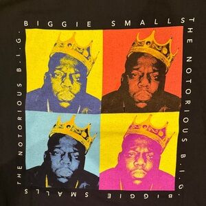 Black Short-Sleeve Graphic Tee with Multicolor Pop-Art Squares